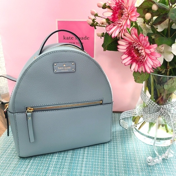 Kate Spade 💙 Backpack Blue - New - Picture 2 of 14